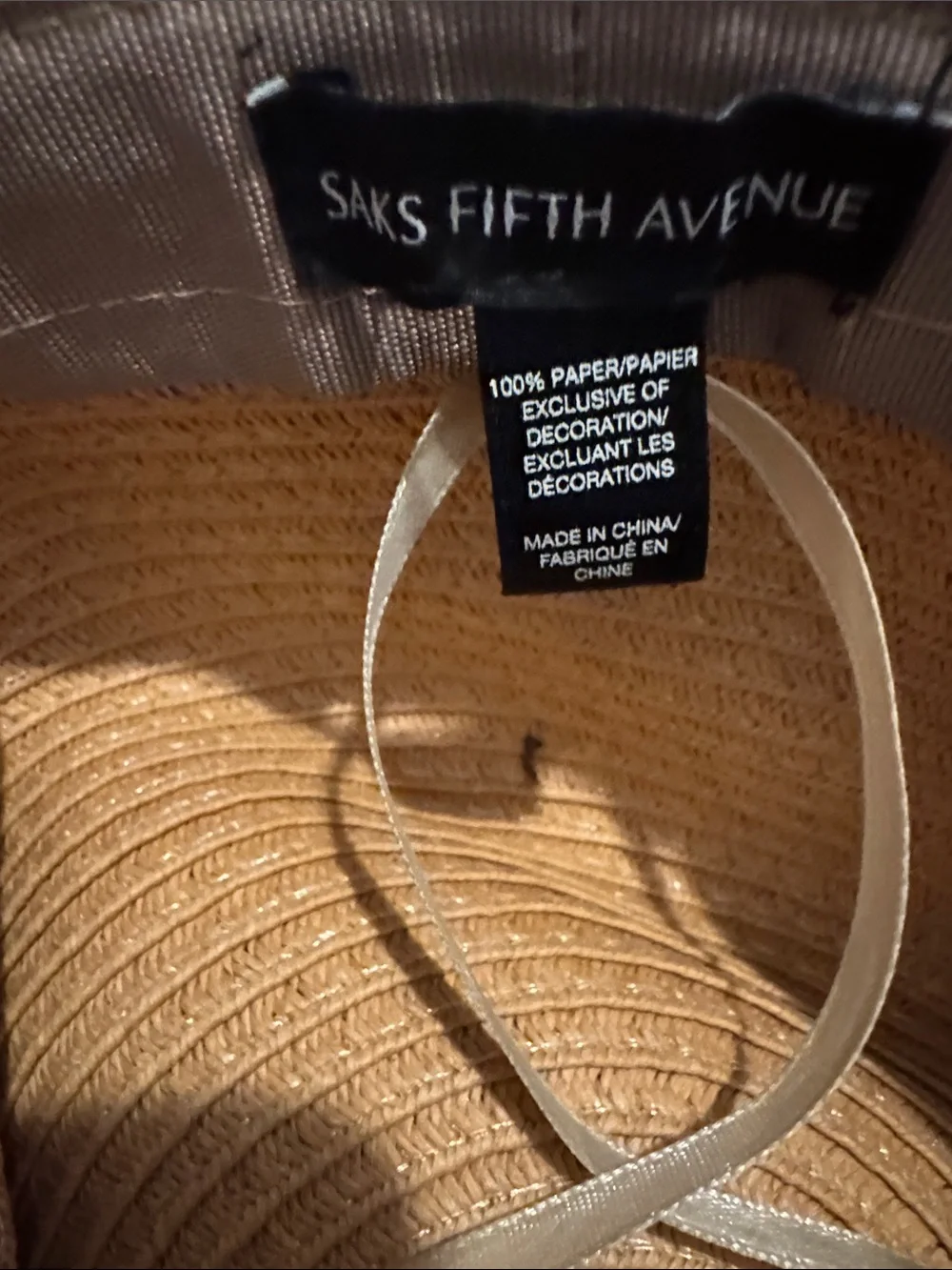 Saks Fifth Avenue women band panama